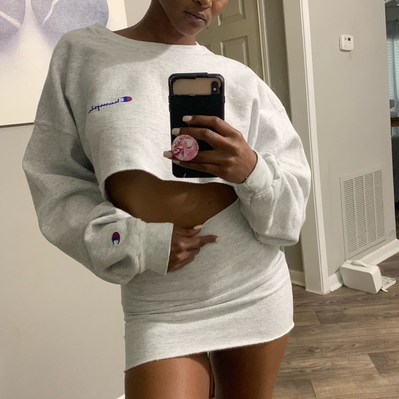 champion two piece set womens